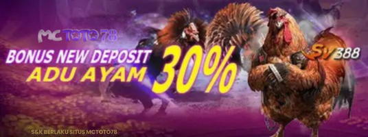 Welcome Bonus Sabung Ayam